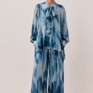 ensemble-bleu-aquarelle-fluide