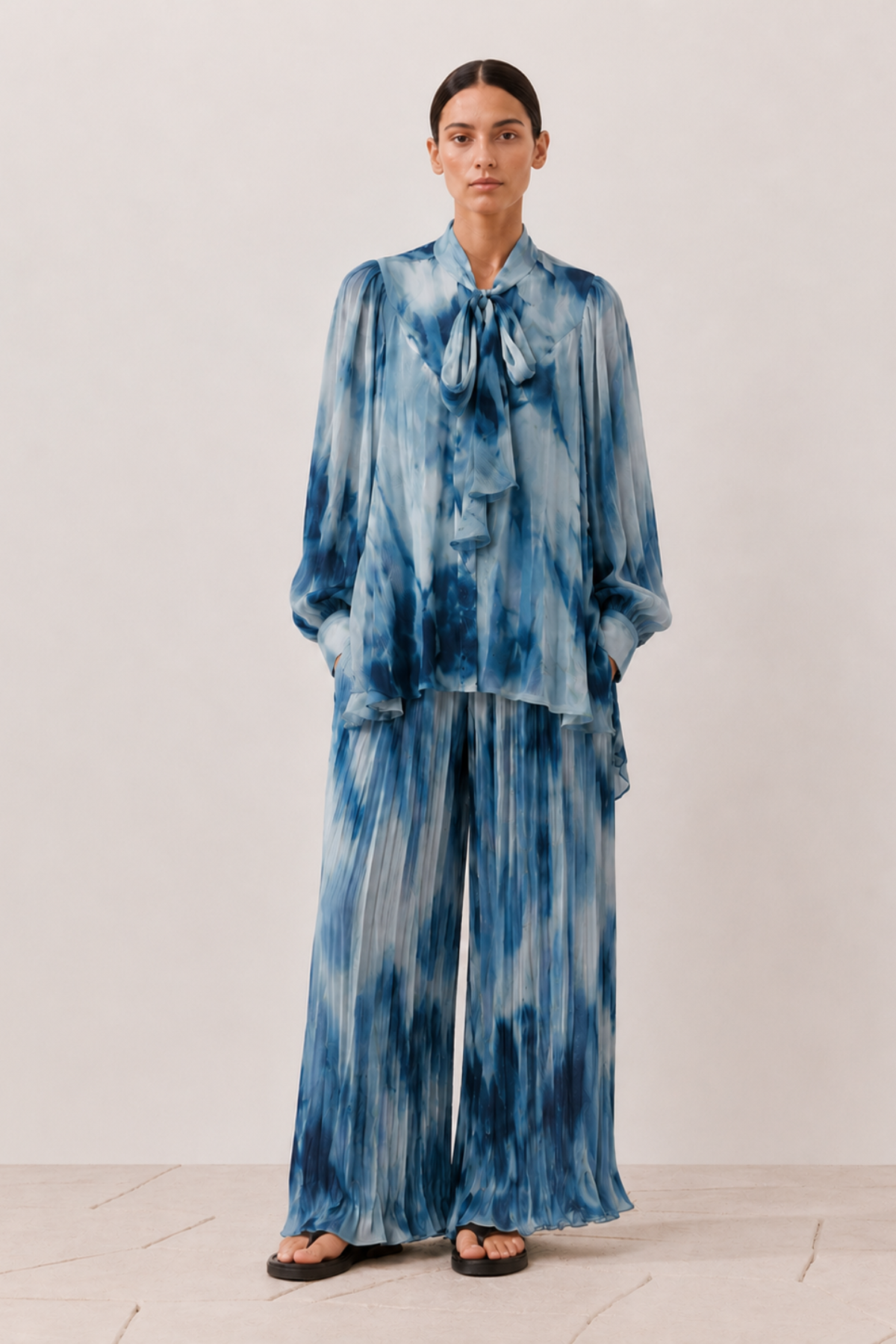 ensemble bleu aquarelle fluide ensemble bleu aquarelle fluide